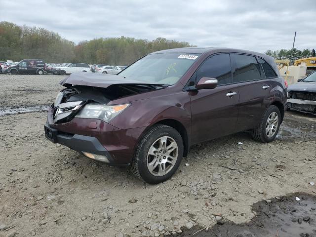 Photo 1 from auction – 2009 ACURA MDX TECHNO with VIN 2HNYD28649H004793