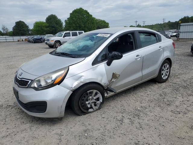 KIA RIO EX 2013 with VIN KNADN4A33D6152096 - Photo from auction