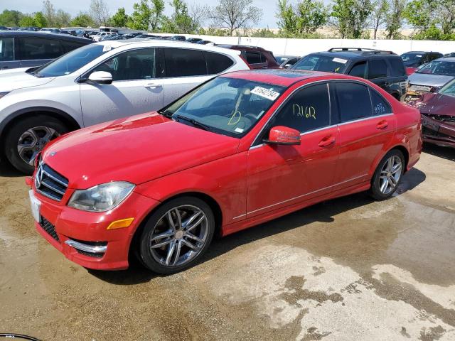 MERCEDES-BENZ C 300 4MAT 2014 with VIN WDDGF8AB8EA891772 - Photo from auction