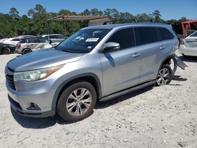 TOYOTA HIGHLANDER 2015 with VIN 5TDKKRFH3FS078072 - Photo from auction