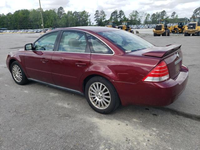 Photo 2 from auction – 2005 MERCURY MONTEGO PR with VIN 1MEHM43115G605953