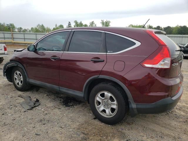 Photo 2 from auction – 2012 HONDA CR-V LX with VIN 5J6RM4H35CL046180