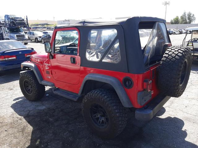 Фото 2 с аукциона – 2001 JEEP WRANGLER / с VIN 1J4FA49S91P339491