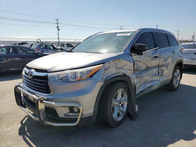 TOYOTA HIGHLANDER 2015 with VIN 5TDYKRFH0FS064785 - Photo from auction