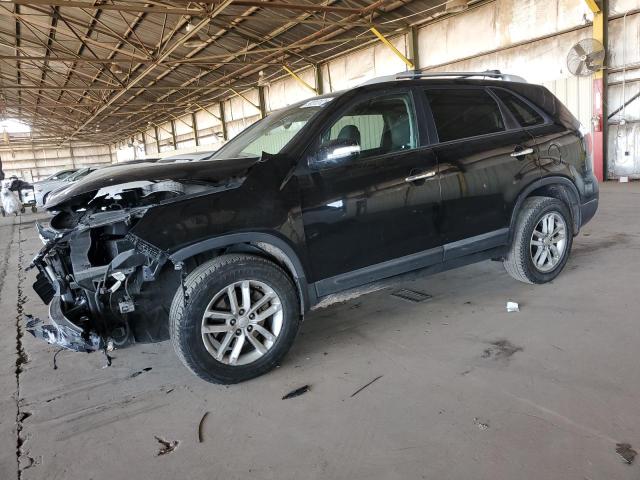 KIA SORENTO LX 2015 with VIN 5XYKT4A60FG605911 - Photo from auction