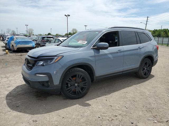 HONDA PILOT SE 2022 with VIN 5FNYF6H2XNB097680 - Photo from auction