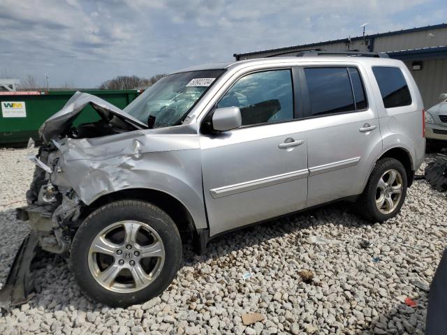 HONDA PILOT EXL 2012 with VIN 5FNYF4H5XCB001378 - Photo from auction