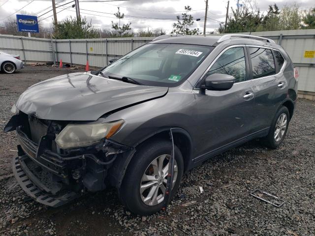 NISSAN ROGUE S 2015 with VIN KNMAT2MV5FP519140 - Photo from auction