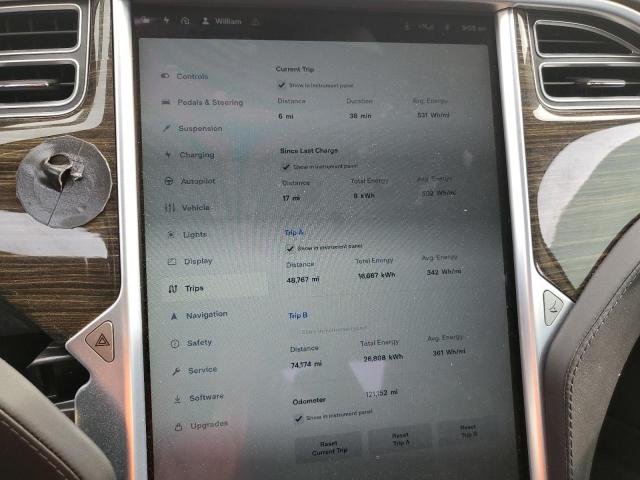 Photo 9 from auction – 2014 TESLA MODEL S with VIN 5YJSA1H23EFP67724