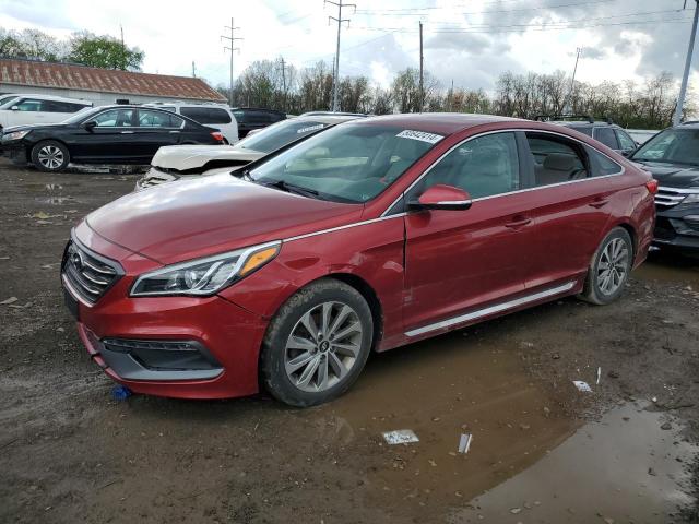 HYUNDAI SONATA SPO 2016 with VIN 5NPE34AF3GH389429 - Photo from auction