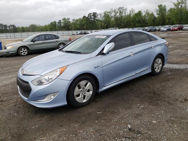 HYUNDAI SONATA HYB 2012 with VIN KMHEC4A4XCA059170 - Photo from auction