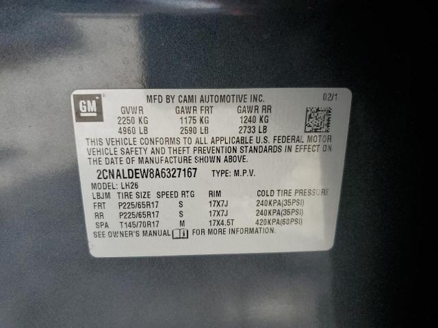 Photo 14 from auction – 2010 CHEVROLET EQUINOX LT with VIN 2CNALDEW8A6327167