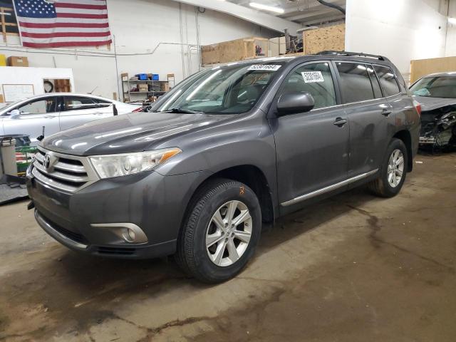 TOYOTA HIGHLANDER 2012 with VIN 5TDBK3EH2CS104638 - Photo from auction