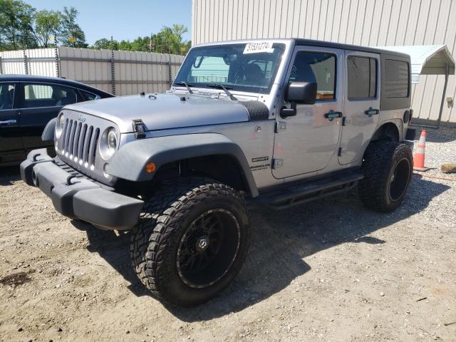 JEEP WRANGLER U 2016 with VIN 1C4BJWDG7GL119236 - Photo from auction