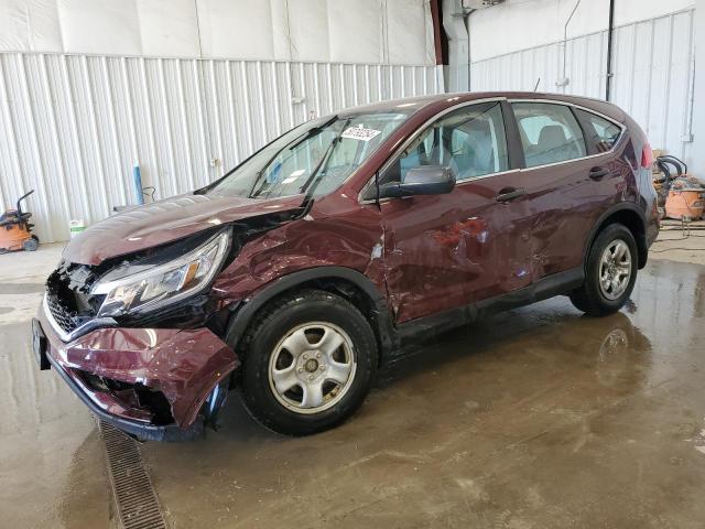 HONDA CR-V LX 2015 with VIN 5J6RM4H34FL076047 - Photo from auction