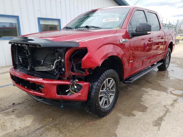 FORD F150 SUPER 2017 with VIN 1FTEW1EP6HFB32530 - Photo from auction