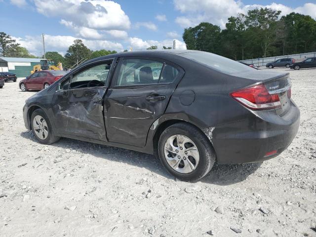Photo 2 from auction – 2013 HONDA CIVIC LX with VIN 19XFB2F56DE050658