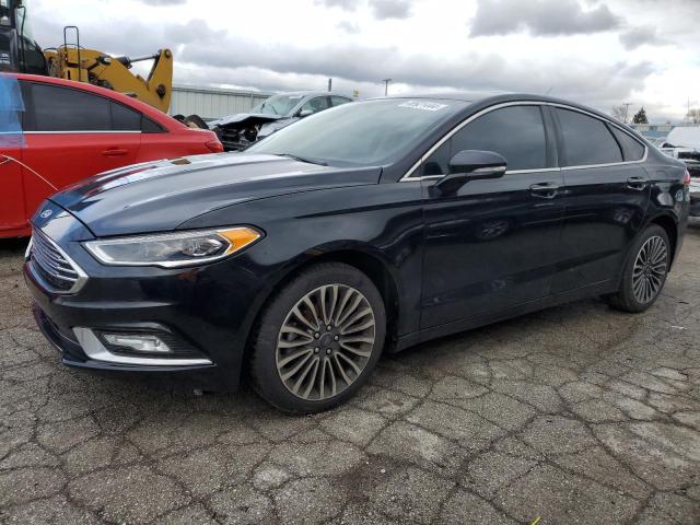 FORD FUSION SE 2017 with VIN 3FA6P0T90HR412470 - Photo from auction