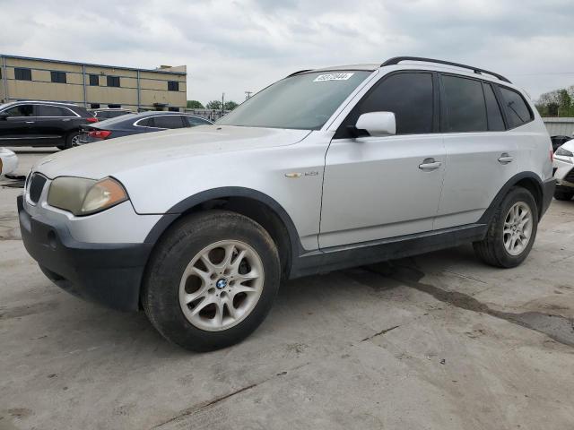 BMW X3 2.5I 2005 with VIN WBXPA73415WC52255 - Photo from auction