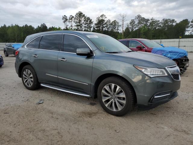 Photo 4 from auction – 2015 ACURA MDX TECHNO with VIN 5FRYD4H47FB001631