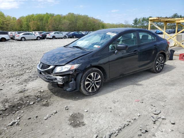 HONDA CIVIC EX 2014 with VIN 2HGFB2F80EH549134 - Photo from auction