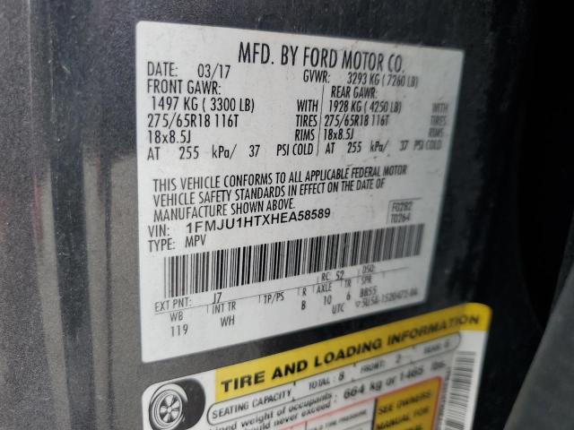 Photo 14 from auction – 2017 FORD EXPEDITION with VIN 1FMJU1HTXHEA58589