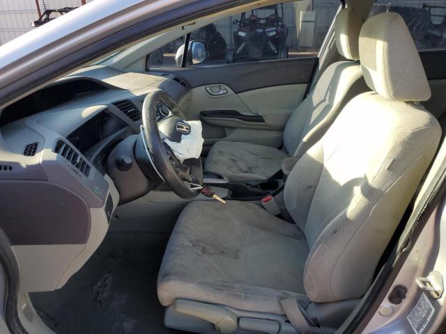 Photo 7 from auction – 2012 HONDA CIVIC LX with VIN 19XFB2F52CE072882