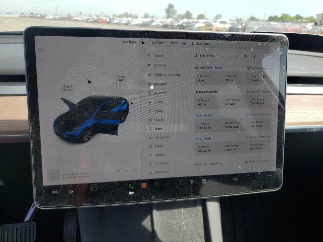 Photo 9 from auction – 2021 TESLA MODEL Y with VIN 5YJYGDEE9MF304106