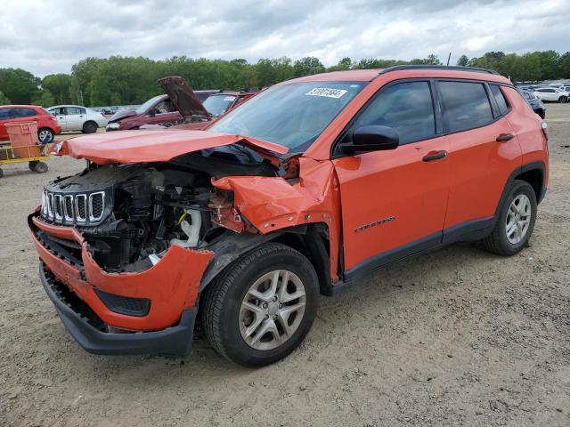JEEP COMPASS SP 2018 with VIN 3C4NJCAB0JT148111 - Photo from auction