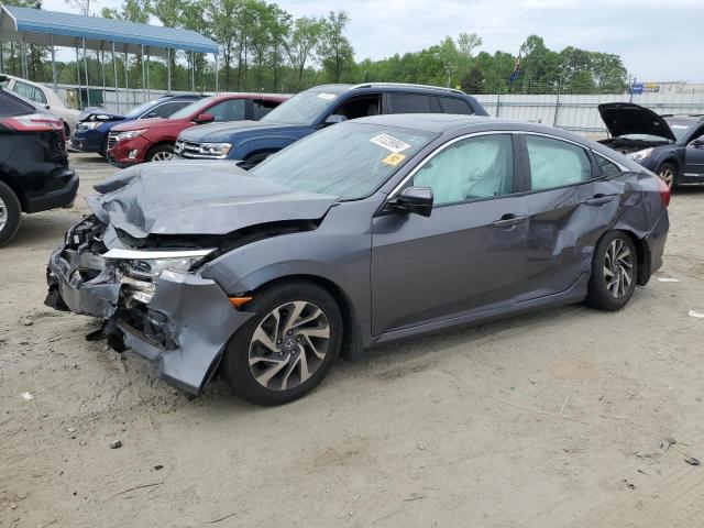 HONDA CIVIC EX 2017 with VIN 19XFC2F79HE006576 - Photo from auction