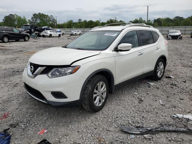 NISSAN ROGUE S 2015 with VIN KNMAT2MT8FP551546 - Photo from auction