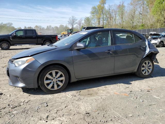 TOYOTA COROLLA L 2015 with VIN 2T1BURHE0FC245364 - Photo from auction