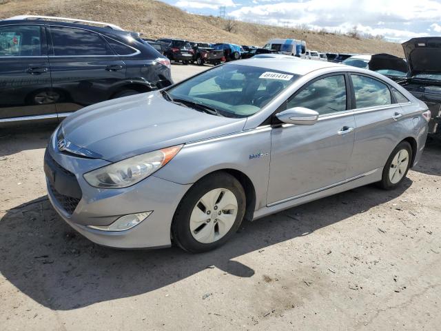 HYUNDAI SONATA HYB 2015 with VIN KMHEC4A49FA134414 - Photo from auction