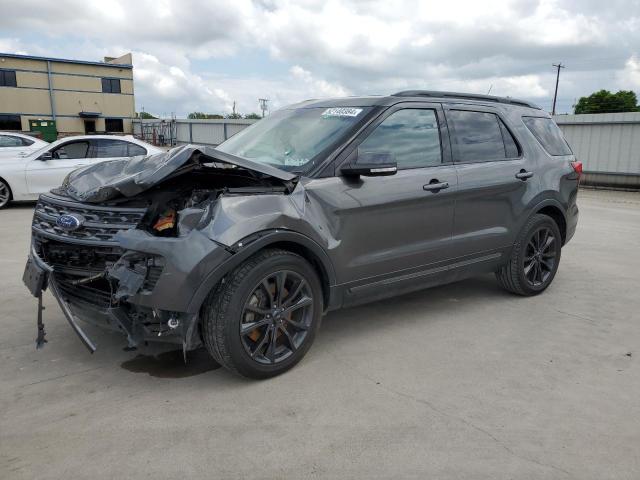 FORD EXPLORER X 2018 with VIN 1FM5K7D85JGA79341 - Photo from auction