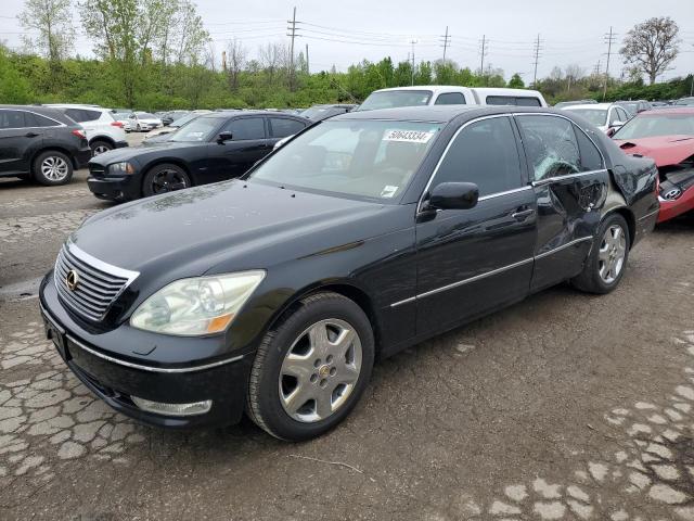 LEXUS LS 430 2004 with VIN JTHBN36F240166595 - Photo from auction