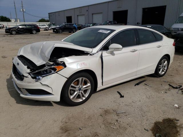FORD FUSION SE 2018 with VIN 3FA6P0HD6JR126741 - Photo from auction