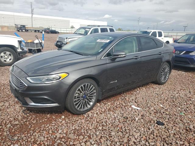 FORD FUSION SE 2018 with VIN 3FA6P0LU3JR252675 - Photo from auction