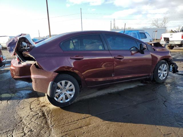 Photo 3 from auction – 2012 HONDA CIVIC LX with VIN 19XFB2F58CE099407