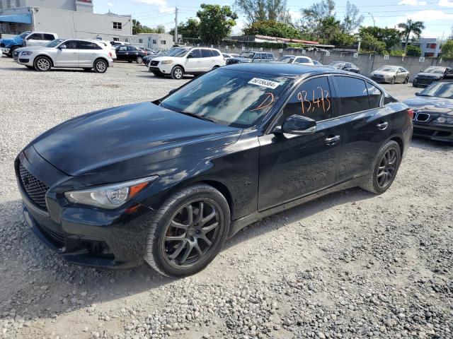 Photo 1 from auction – 2014 INFINITI Q50 BASE with VIN JN1BV7AR3EM707564
