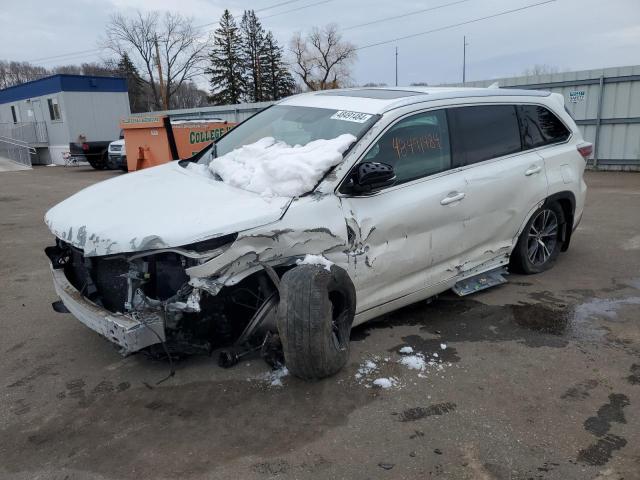 TOYOTA HIGHLANDER 2016 with VIN 5TDJKRFH0GS313086 - Photo from auction
