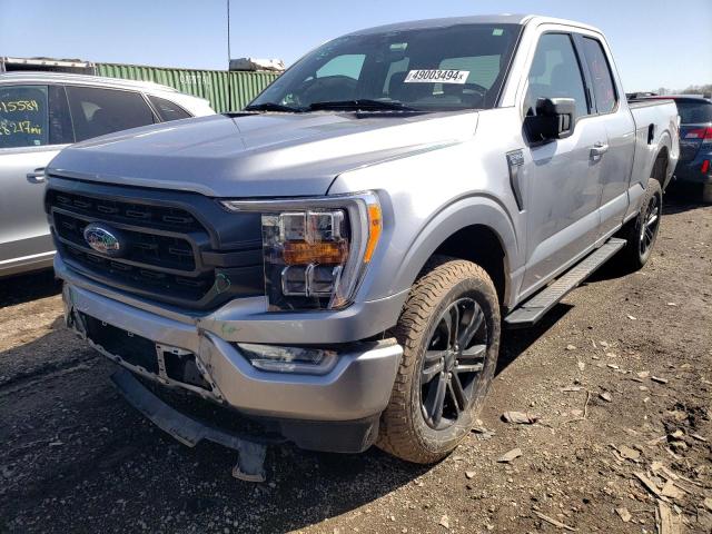 FORD F150 SUPER 2021 with VIN 1FTEX1EP2MFC42725 - Photo from auction