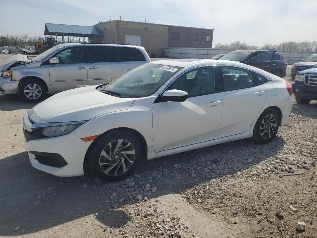 HONDA CIVIC EX 2018 with VIN 19XFC2F74JE015689 - Photo from auction