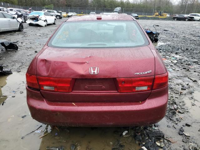 Photo 6 from auction – 2005 HONDA ACCORD EX with VIN 1HGCM66565A046040