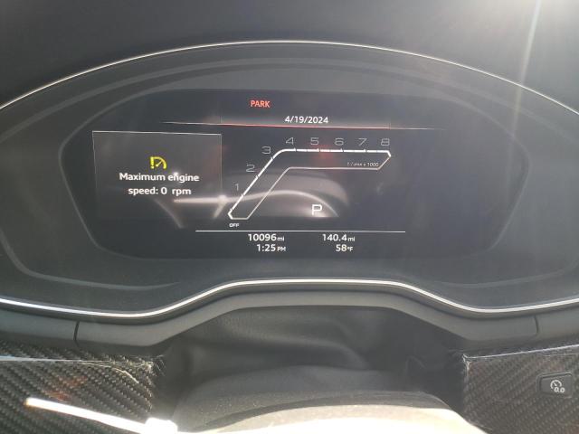 Photo 9 from auction – 2022 AUDI RS5 with VIN WUANWAF59NA902535