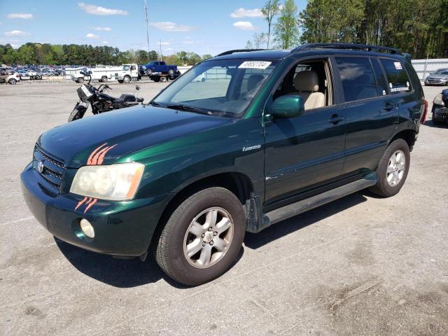 TOYOTA HIGHLANDER 2003 z numerem VIN JTEHF21A330105572 - Zdjęcie z aukcji