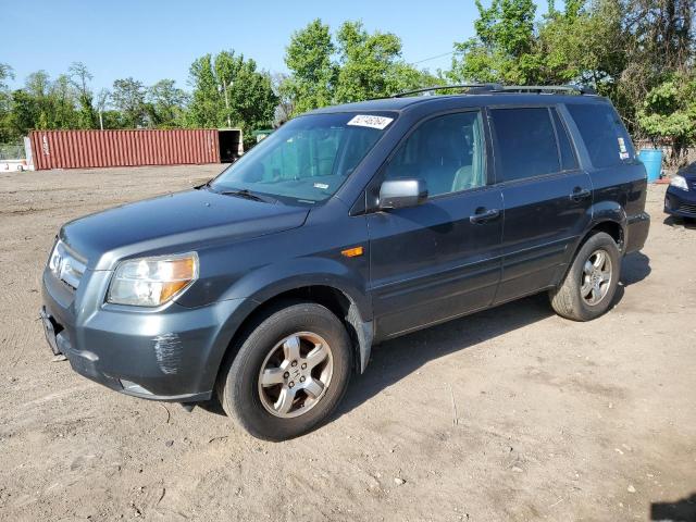 HONDA PILOT EX 2006 with VIN 2HKYF18796H557476 - Photo from auction