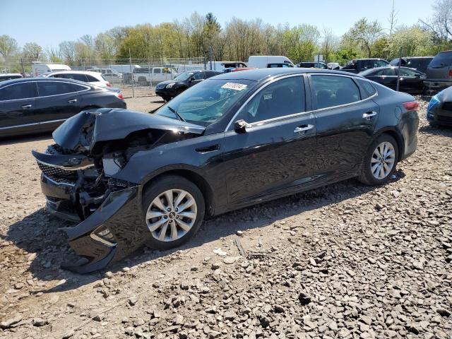 KIA OPTIMA LX 2018 with VIN 5XXGT4L39JG186673 - Photo from auction