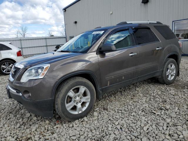 GMC ACADIA SLE 2012 with VIN 1GKKVPEDXCJ262156 - Photo from auction