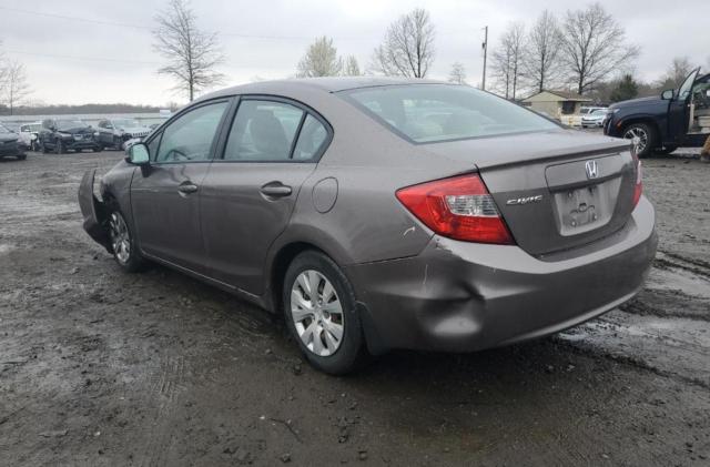 Photo 2 from auction – 2012 HONDA CIVIC LX with VIN 2HGFB2F50CH529050
