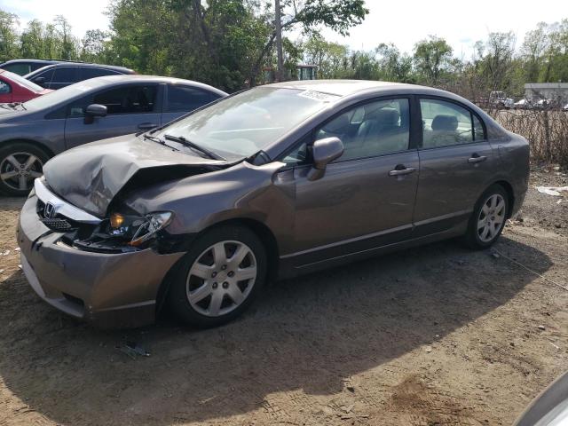 HONDA CIVIC LX 2011 with VIN 19XFA1F53BE048540 - Photo from auction
